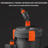 220V-240V Ultra-Quiet Aquarium Filters External Pump Aquarium Filter Bucket Silent Filter Barrel For Fish Tank Grass Accessories