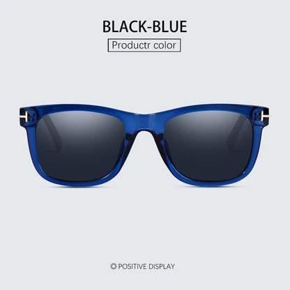 Fashion Square Polarized Sunglasses man Driving Fishing Luxury Brand Designer UV400 Eyewear