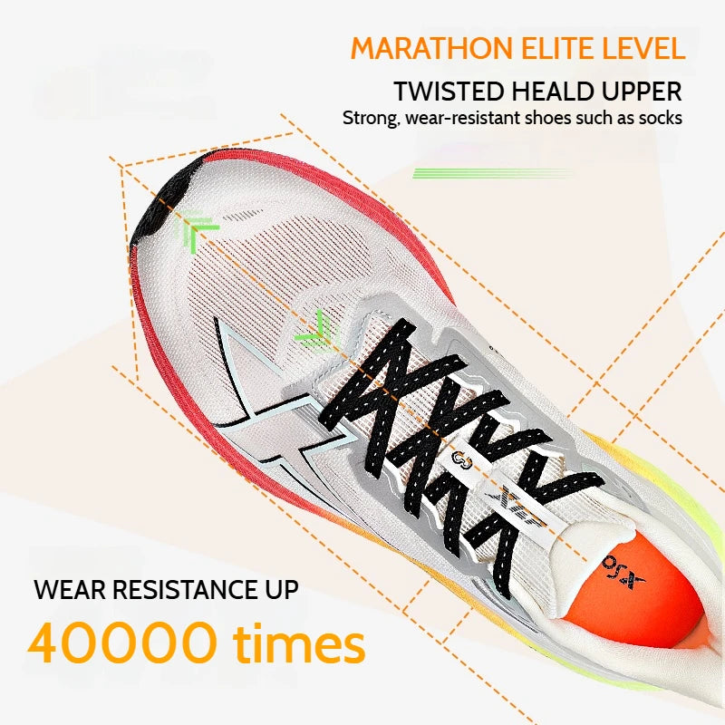 Xtep Women's Running Shoes 2000km 3.0 2025 Spring Lightweight Cushioned Wear-Resistant Training Jogging Sneakers 875118110034