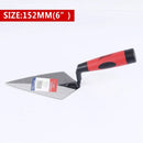 5/6/10/11/12 Inch Construction Tools Putty Knife Brick Trowel Laying Carbon Steel Blade Pointing Plaster Tool Carbon Steel 2023