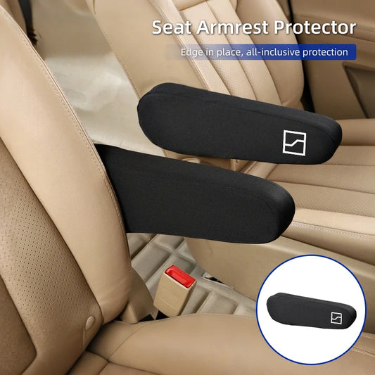 Car Seat Armrest Protector Cover Fabric Elbow Support Case Accessories For Zeekr X 001 009 2022 2023 2024 EV 2021-2023 Krypton