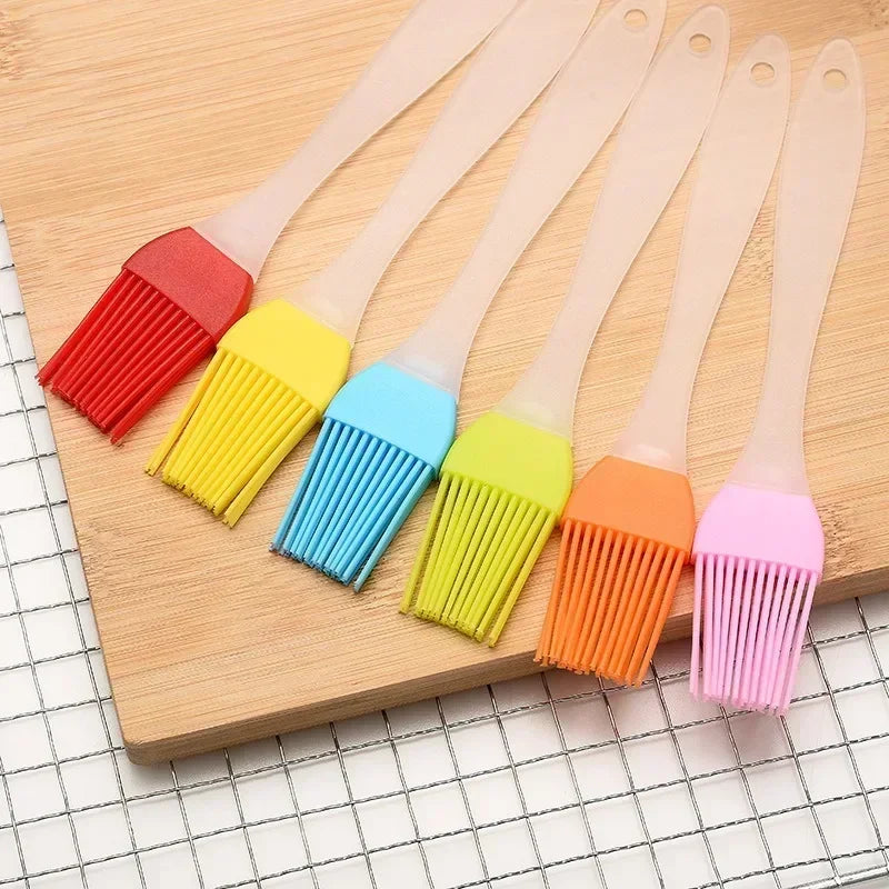 Escova de óleo de silicone para panificação, acessórios de cozinha, churrasco, bolo, pão, manteiga, panificação, diy, 1 parte