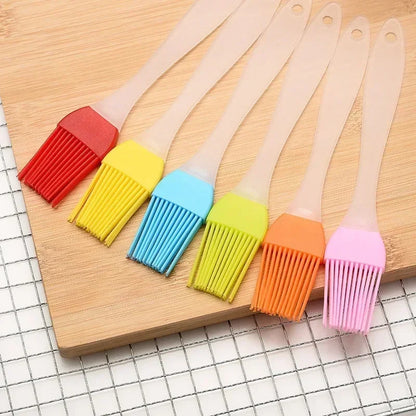 Escova de óleo de silicone para panificação, acessórios de cozinha, churrasco, bolo, pão, manteiga, panificação, diy, 1 parte