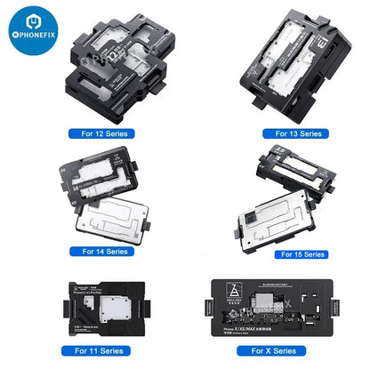 Qianli iSocket Motherboard Test Fixture For iPhone 12 13 Pro Max 14 15 Logic Board Middle Layer Radio Frequency Function Tester