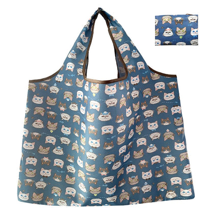 Folding Shopping Bag Large Capacity Environmental Protection Portable Handbag Supermarket Toy Storage Bags Travel Grocery Bag