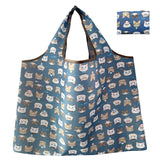 Folding Shopping Bag Large Capacity Environmental Protection Portable Handbag Supermarket Toy Storage Bags Travel Grocery Bag
