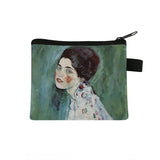 Oil Painting Coin Purse DIY Coin Bag Women Lipstick Card Keys Holder Money Bag Ladies Wallet Handbags For Women Small Kids Bags