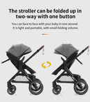 Baby stroller 3 in1,four wheel stroller,2 in 1 baby car,Lightweight strollers,Mutifunction Strollers,baby carriage,Poussette