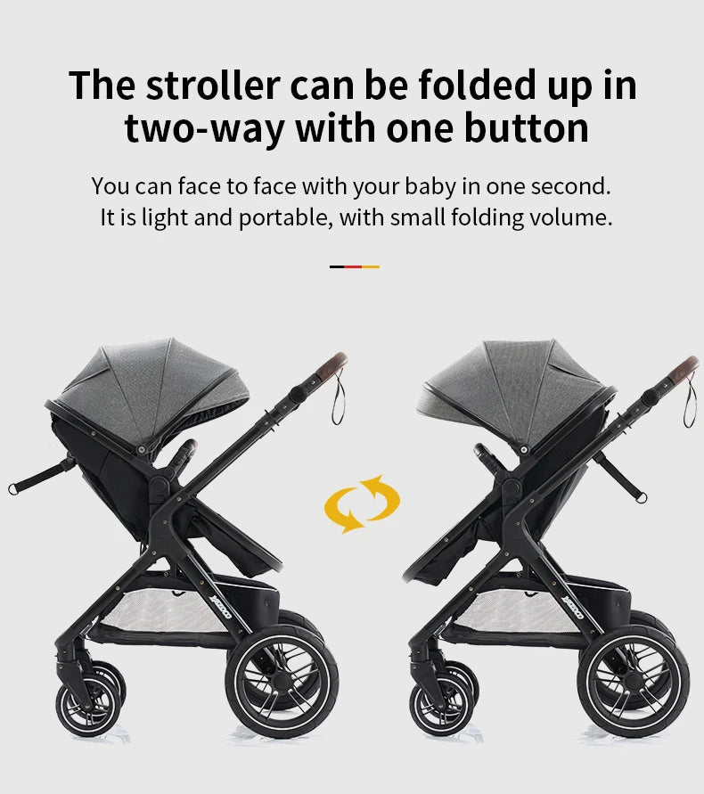 Baby stroller 3 in1,four wheel stroller,2 in 1 baby car,Lightweight strollers,Mutifunction Strollers,baby carriage,Poussette