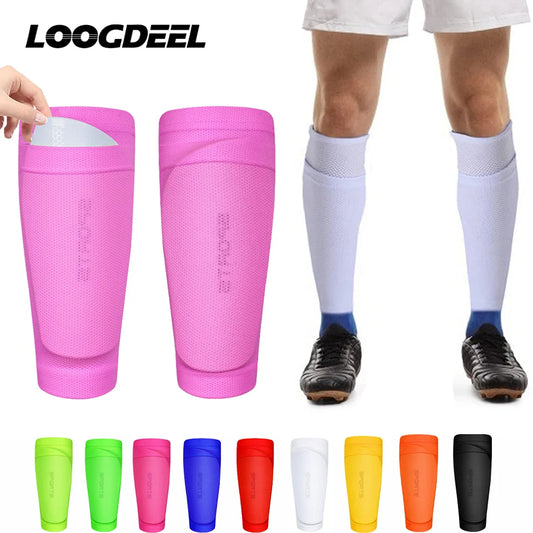 Loogdeel Soccer Shin Guard Covers, Shin Pads Socks, Soccer Sock Sleeves, Shin Pads Holders, Shin Guard Sleeves for Kids, Youth, Adults