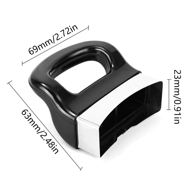 2Pcs/set Replacement Handles for Pots and Pans Detachable Cookware 1 Hole Sauce Pot Replacement Short Side Handle Craft