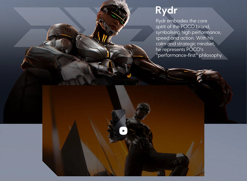 POCO F7 5G Global Version Smartphone Snapdragon®8S Gen 4 6500mAh Battery 6.83 "1.5K AMOLED 50MP OIS NFC Camera