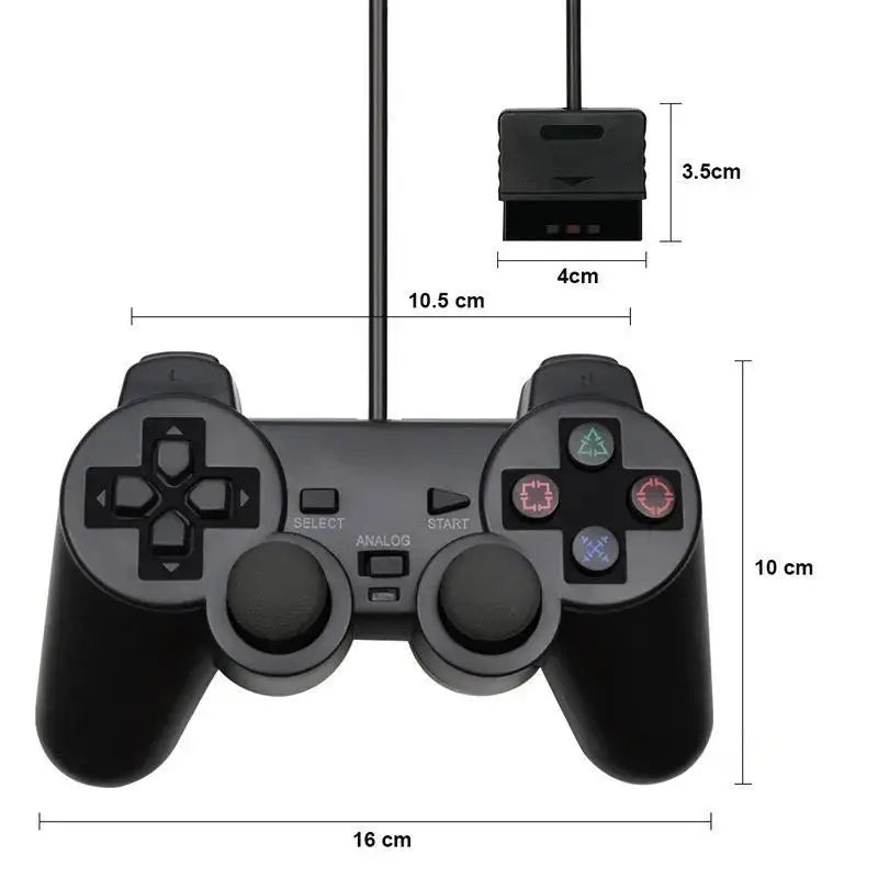 Wired gamepad For Sony PS2 Controller Game Joystick Vibration Game Controller for PlayStation 2 Ps2 controller Game