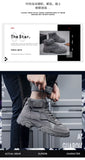 Men's Boots Tactical Combat Boots for Men Outdoor Hiking Winter Shoes Lightweight Non-Slip Men's Desert Ankle Boots Bota