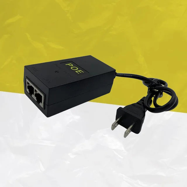 POE Gigabit Power Ethernet Power Adapter, AP Bridge Monitoring, Desk Surface Power, 48V, 0.5A, 24V, 1A 