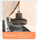 2024 New Portable Tripod Camping Fan 10000mAh USB Rechargeable Multifunctional Mini Outdoor Tent Wireless Ceiling Electric Fan