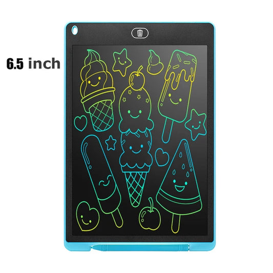 Tablet de Escrita LCD para Crianças, Prancheta Educacional Montessori, Quadro Mágico, Brinquedos para Estudantes, Presente, 6,5"