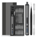 Precision Electric Screwdriver Set 68 in 1 Cordless 64 S2 Precision Drill Bits 5 Torque Settings LED Hand Repair Tool Kit