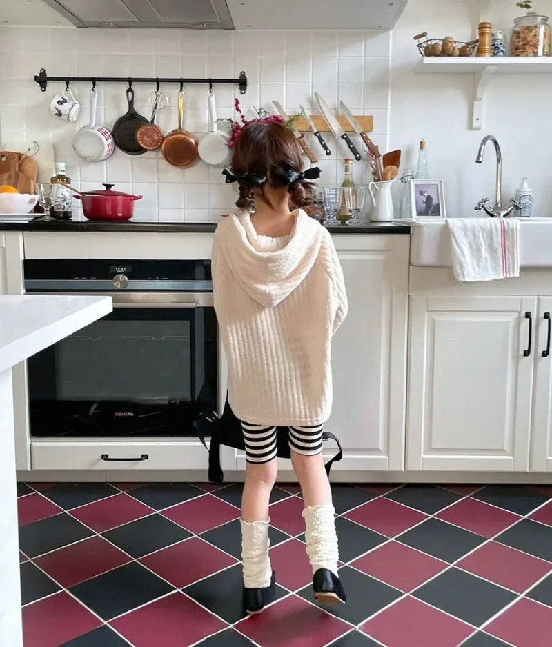 Summer New Children Solid Shorts Cotton Girls Leggings Striped Baby Stretch Pants Infant Toddler Shorts Kids Clothes