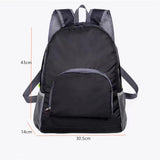 Unisex Foldable Backpack Travel Bag Lightweight Shoulder Backpacks Portable Outdoor Hiking Camping Sport Climbing Organizer Bags