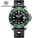 Black Dial Green Bzl