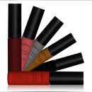Batom líquido fosco à prova d'água, longa duração, veludo, brilho labial, tubo fosco, pigmento nude, vermelho, preto, maquiagem, cosméticos, batons