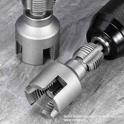 DN15 DN20 Pipe Threading Tool Hex Shank Die Internal External Threads 1/2&3/4 Water Pipes PPR PVC MPP Manganese Steel Detachable