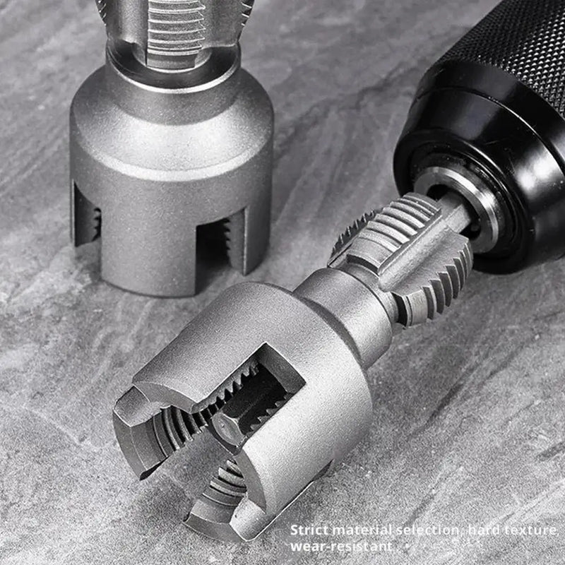 DN15 DN20 Pipe Threading Tool Hex Shank Die Internal External Threads 1/2&3/4 Water Pipes PPR PVC MPP Manganese Steel Detachable