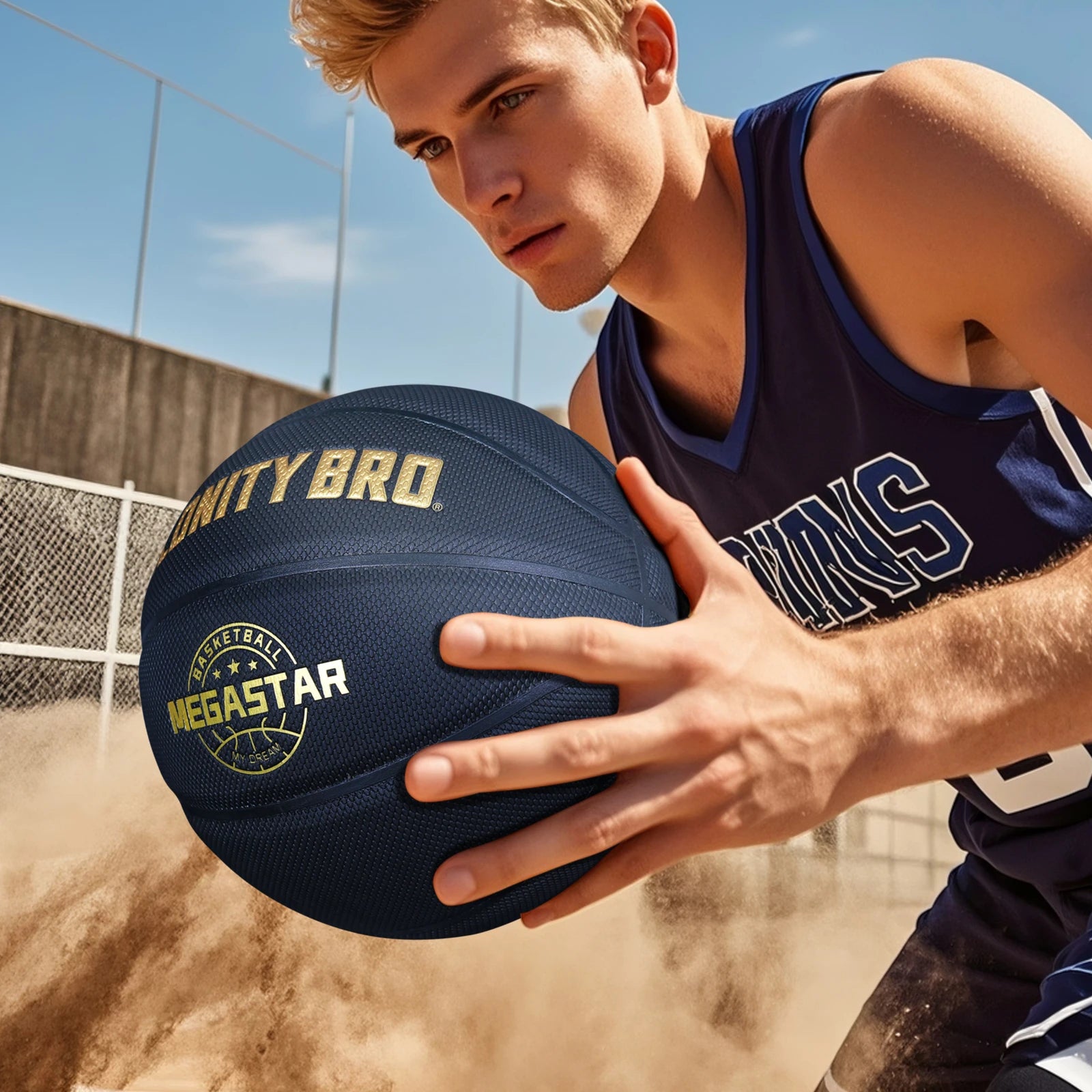 Size 5/6/7 Composite Leather Non-slip Basketball For In&Outdoor Soft Touch And Enhanced Durability Team Training Ball Black-Gold