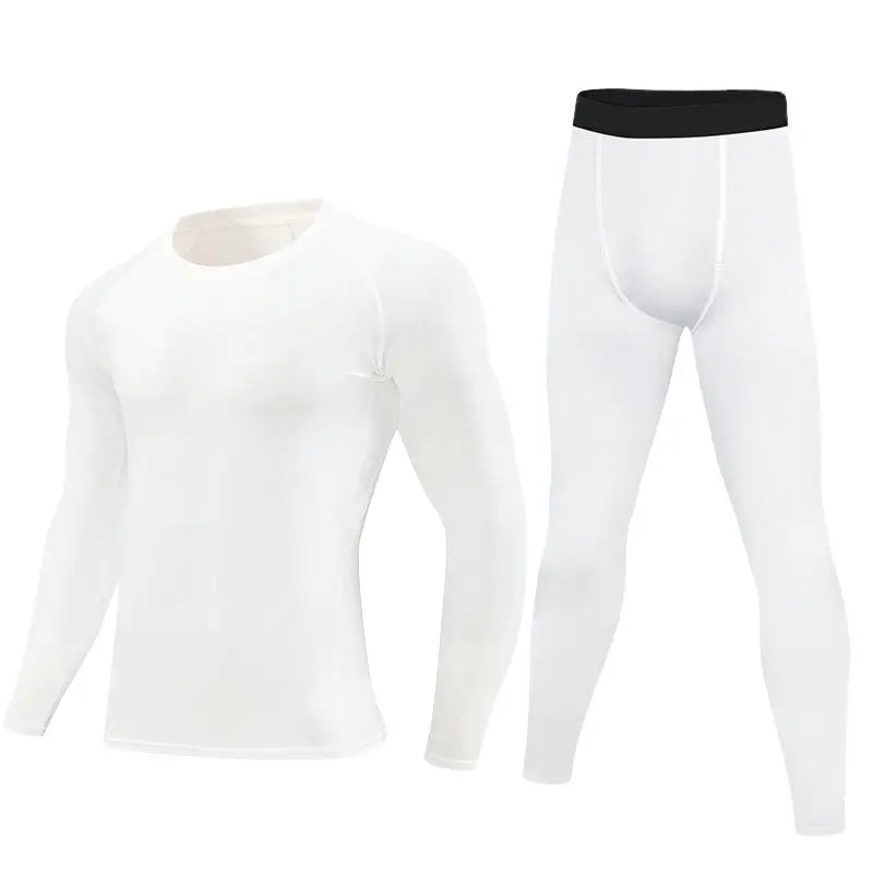 Winter Sports Suit for Kids Quick Drying Thermal Underwear Boys Compression Sportswear Basketball Football Tight Clothing