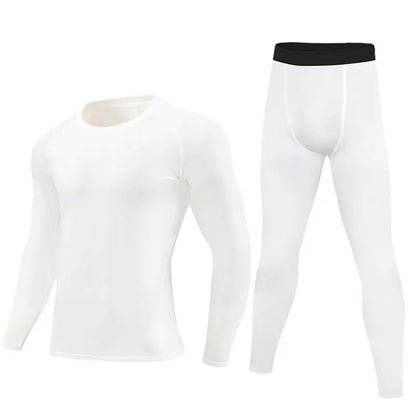 Winter Sports Suit for Children Quick Drying Thermal Underwear Boys Compression Sportswear  Basketball Football Tight Clothing
