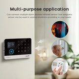 PGST 4G WiFi Alarm System Security Protection Tuya Alexa Smart Life Home Automation Motion Sensor Alarm Security System Kit Set