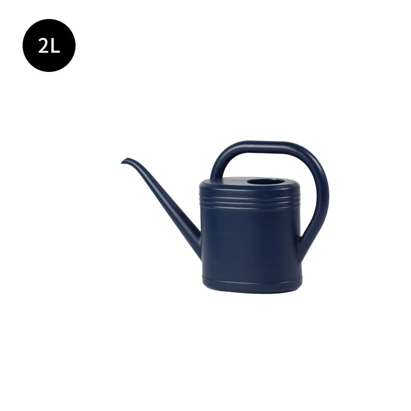 1L/2L Watering Can Home Garden Flower Plant Sprinkler Plastic Garden Long Mouth Kettle House Plant Bonsai Flower Pot Garden Tool