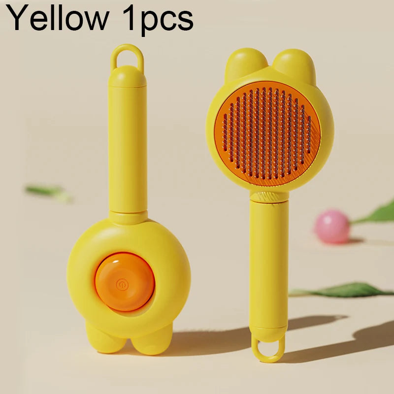Cat Combing Special Rabbit Ear Comb To Floating Hair Needle Comb Pet Comb Easy Hair Removal And Massaging Brush Multifunctional