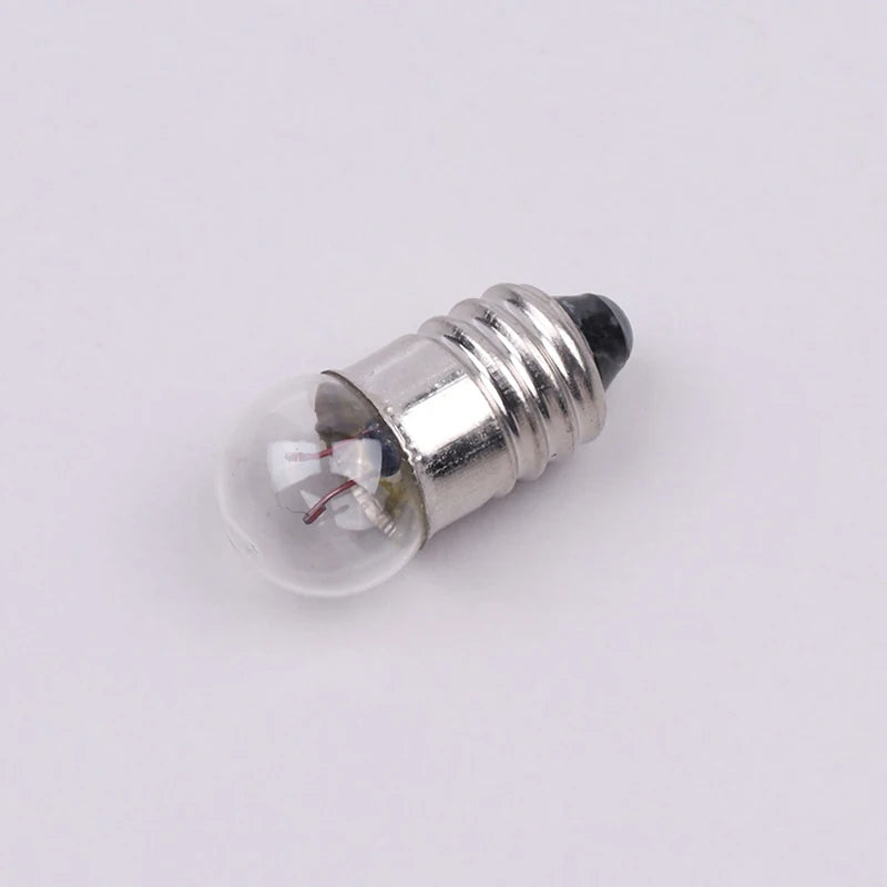 10PCS Miniature Round 0.3A 1.5V 2.5V 3.8V Small light cannon for student experiment Small Light Bulbs Beads