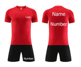 Adult Kid Soccer Jersey Customize Long Sleeved Football Uniform Shirt Futsal Sportswear Training Tracksuit Sports Clothes Outfit