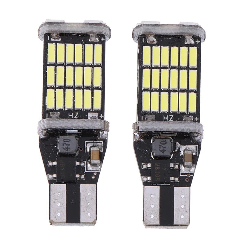 2x Canbus High Quality T16 T15 921 W16W LED Bulb Car Backup Reverse Lights