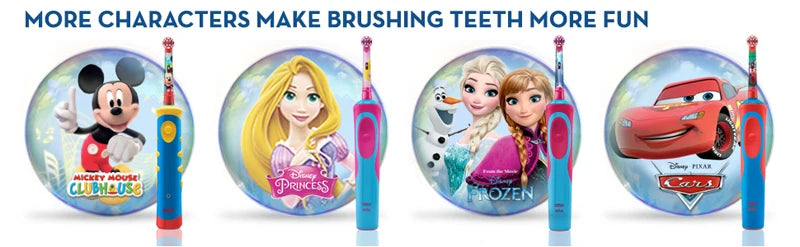 Cabezales de repuesto para cepillo de dientes Oral B Kid, EB10 de cerdas suaves para cepillo de dientes eléctrico Oral B Kid.