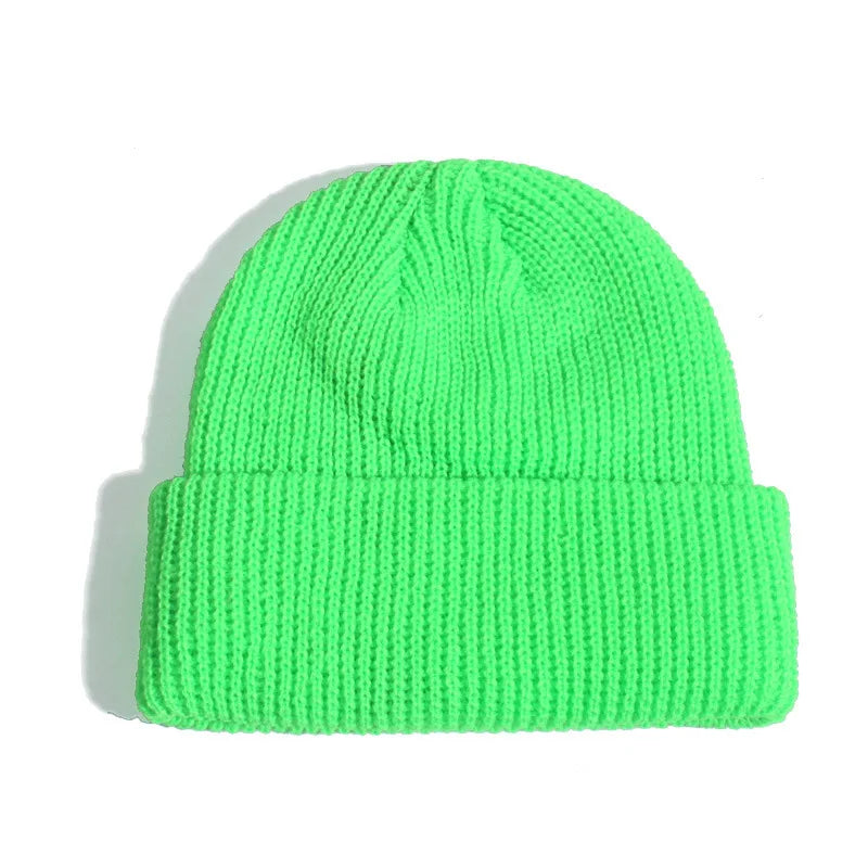 Custom Logo Beanie, Men's Cap Your Embroidered Design Hats for Woman Winter Warm Skull Balaclava DIY Team Logo Elastic Knit Cap