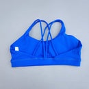 Women Gym Suit Yoga Clothes Shorts Leggings+ Bra 2-Piece Set Running Exercise Fitness Sportswear High Waist Cross Beautiful Back