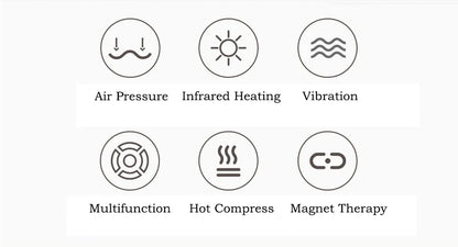 Youpin Pangao Intelligent Knee Massager Air Pressure Massage Infrared Heating Vibration Physiotherapy Instrument For Pain Relief