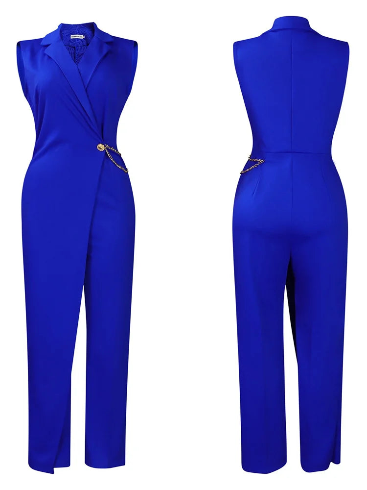 Monos Wmstar para mujer, conjuntos de una pieza sin mangas, lisos, para oficina, de verano, sexys, venta al por mayor, envío directo