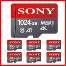 SONY Micro SD Card Mini Memory Card Class 10 32GB 64GB 128GB 256GB U3 4K High Speed ​​Cartao De Memoria Flash Memory TF Mecard C10