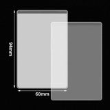 1/5/10pcs Clear Transparent Waterproof Card Cover Women Men Card Holder Case Credit Cards Bank ID Card Badge Protect Sleeve