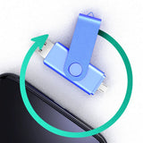 Unidad flash USB tipo C de 128 GB, 2 en 1, OTG, USB C de 64 GB y 32 GB, 16 GB, 8 GB y 4 GB, memoria USB para fotos.