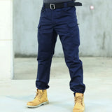 Tactical Cargo Pants Men Combat Outdoor Hiking Work Joggers Lightweight Trousers Male Elasticity Multiple Pockets Resistant Pant