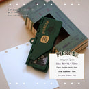 3-Hole 4mm Card Hole Punch Limited Edition Loose Leaf Notebook M5/A7 Portable Binder Punching Machine Office Supplies For 1paper