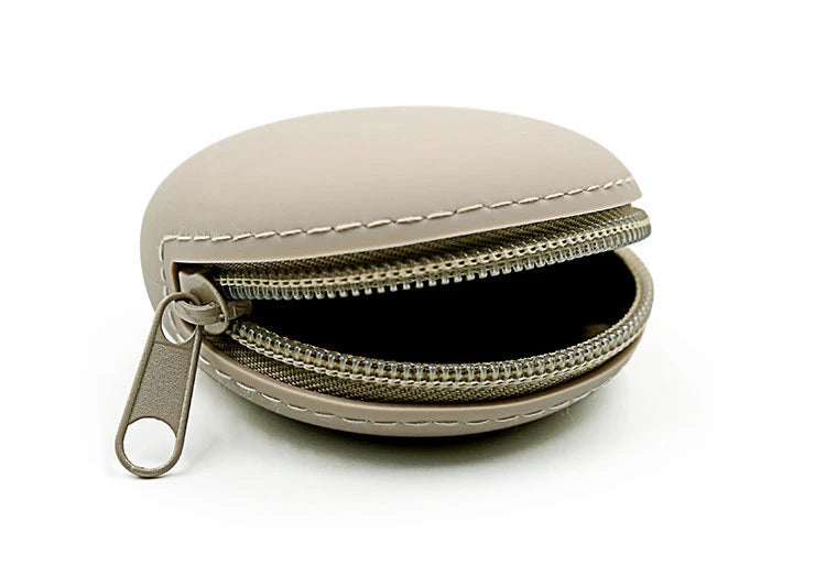 Small Purse Silica gel Handbags For Women Round Shape Mini Luxury Designer Female Messenger Coin Purse