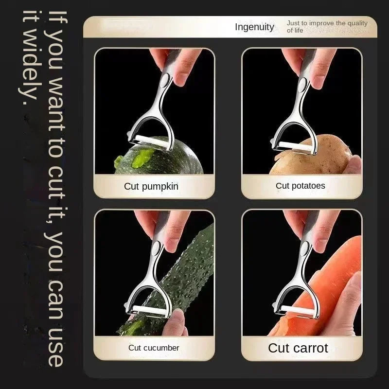 Vegetable Peeler Potato Carrot Peelers Stainless Steel Peeler with Ergonomic Non-Slip Handle & Sharp Blade Kitchen Tools