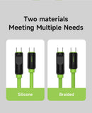 Hagibis USB C Fast Charger Cable With LED Display PD 240W 40Gbps Video Cord Compatible with Thunderbolt 4/3 For iPhone 16 Laptop